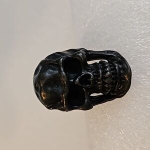 BLACK SKULL Size 10 Ring